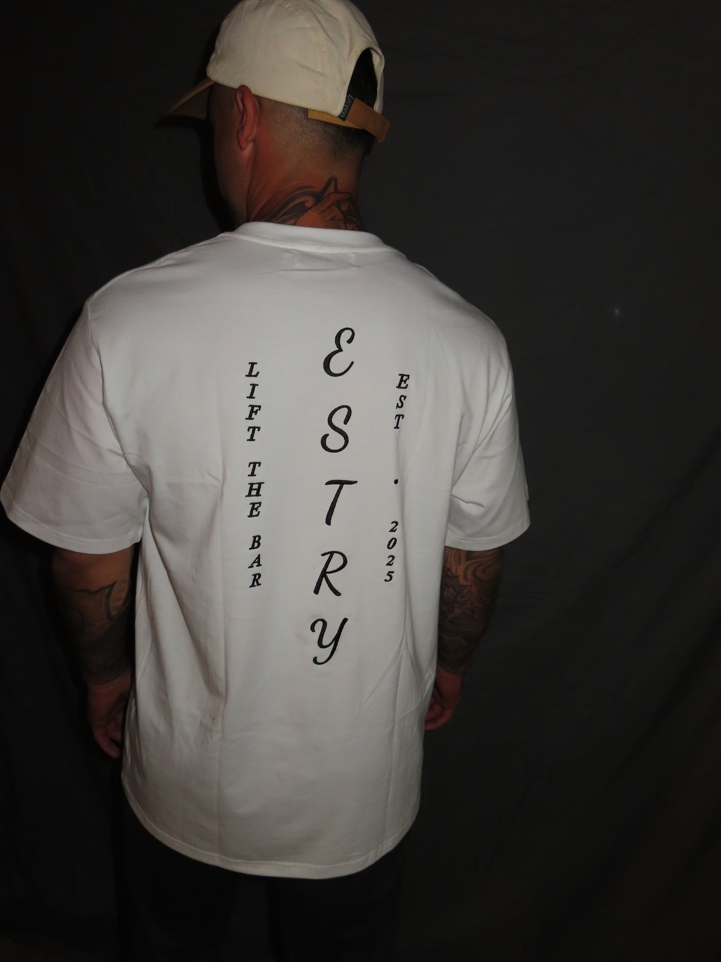 Estry Embroidered Tee - White